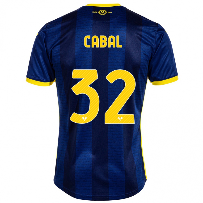 Niño Fútbol Camiseta Juan Cabal #32 Armada 1ª Equipación 2023/24