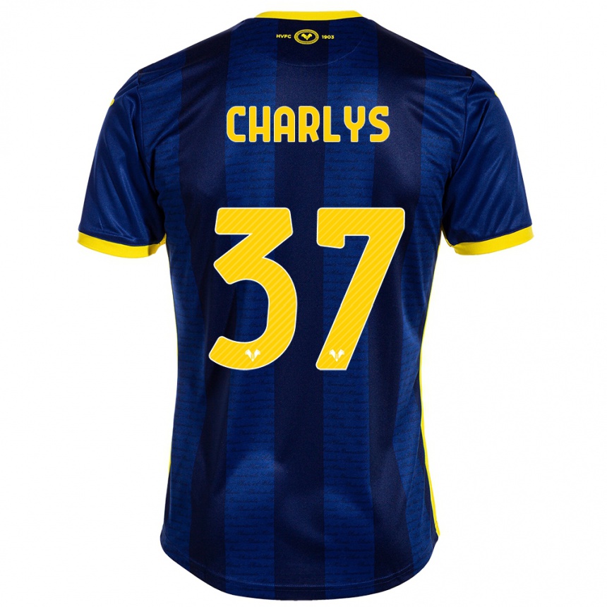 Niño Fútbol Camiseta Charlys #37 Armada 1ª Equipación 2023/24