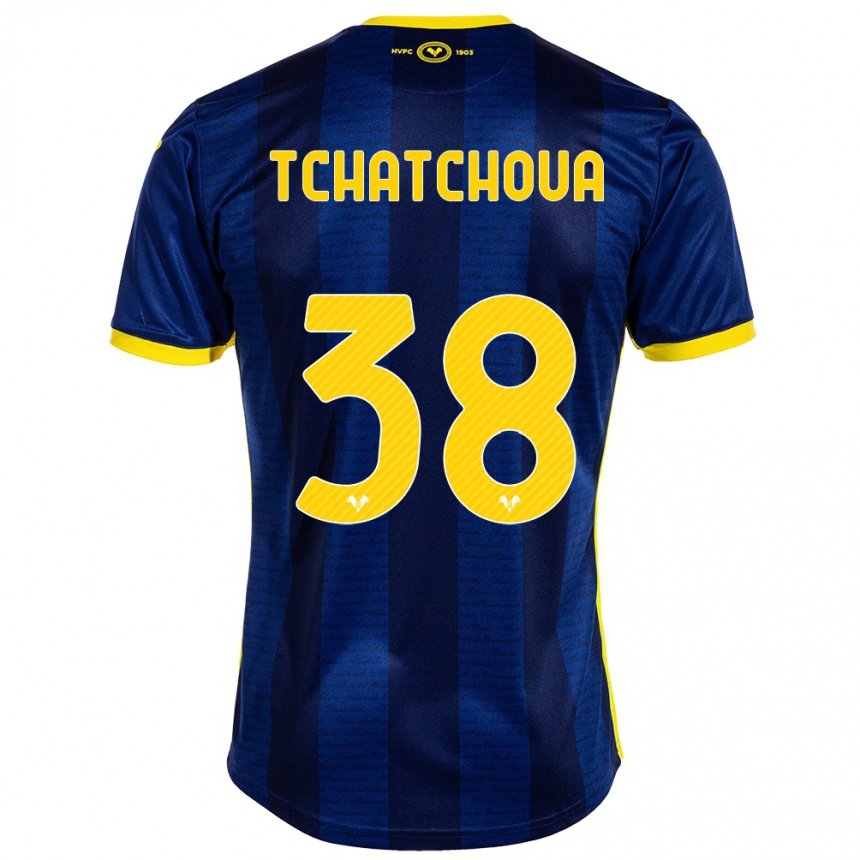 Niño Fútbol Camiseta Jackson Tchatchoua #38 Armada 1ª Equipación 2023/24