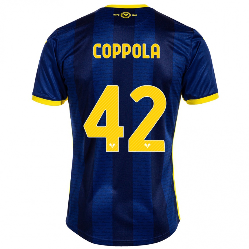 Niño Fútbol Camiseta Diego Coppola #42 Armada 1ª Equipación 2023/24