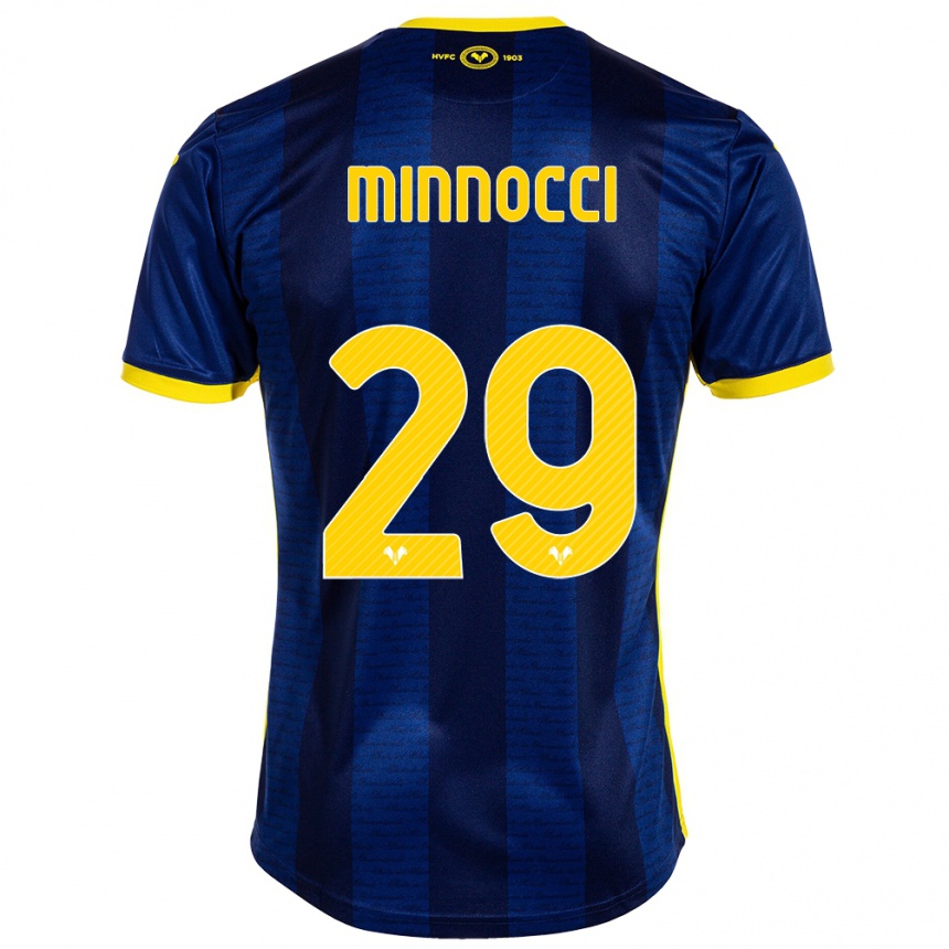 Niño Fútbol Camiseta Valerio Minnocci #29 Armada 1ª Equipación 2023/24