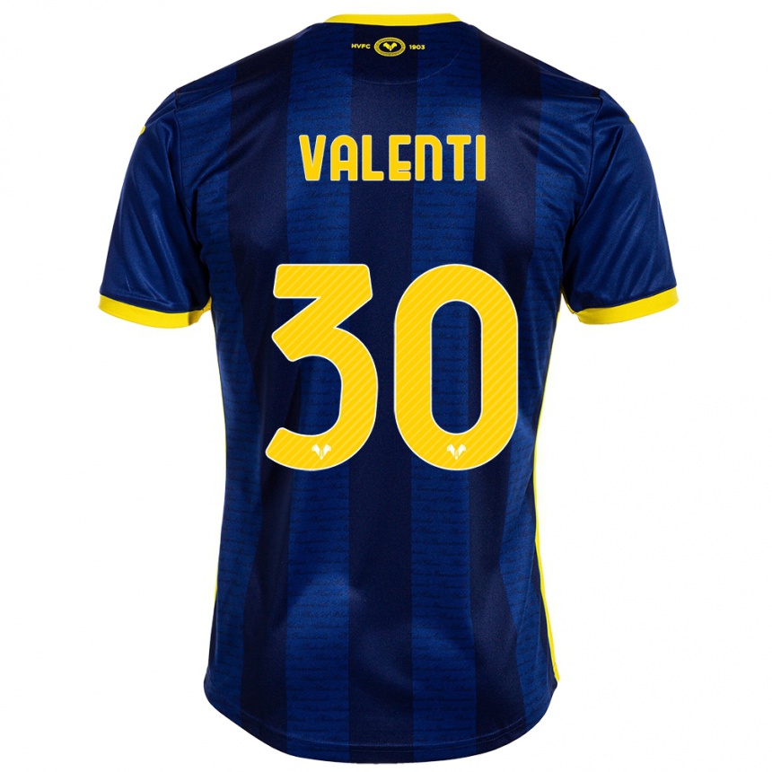 Niño Fútbol Camiseta Francesco Valenti #30 Armada 1ª Equipación 2023/24