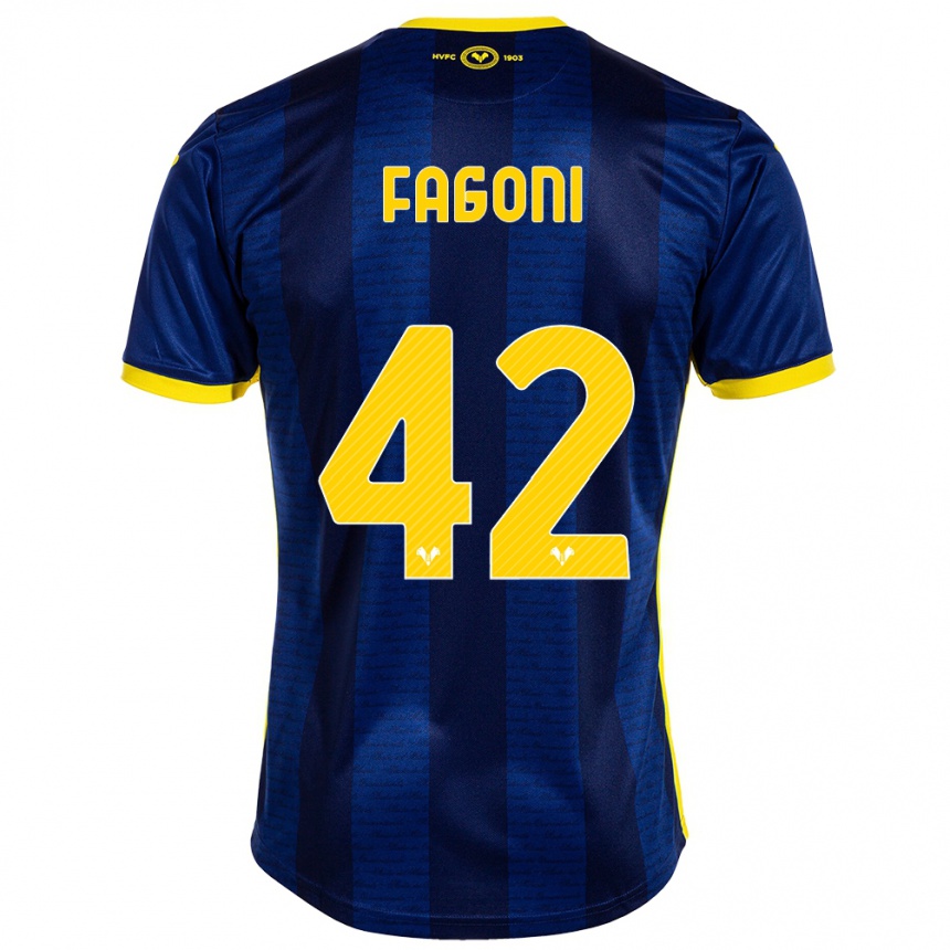 Niño Fútbol Camiseta Marco Fagoni #42 Armada 1ª Equipación 2023/24