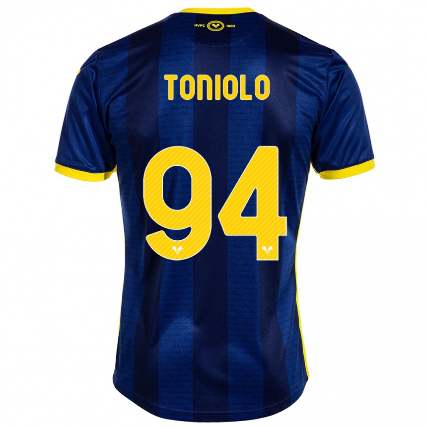 Niño Fútbol Camiseta Giacomo Toniolo #94 Armada 1ª Equipación 2023/24