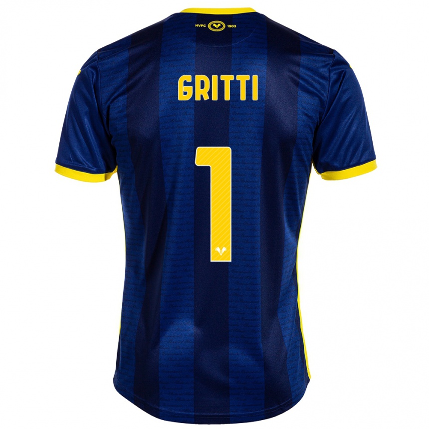 Niño Fútbol Camiseta Alessia Gritti #1 Armada 1ª Equipación 2023/24