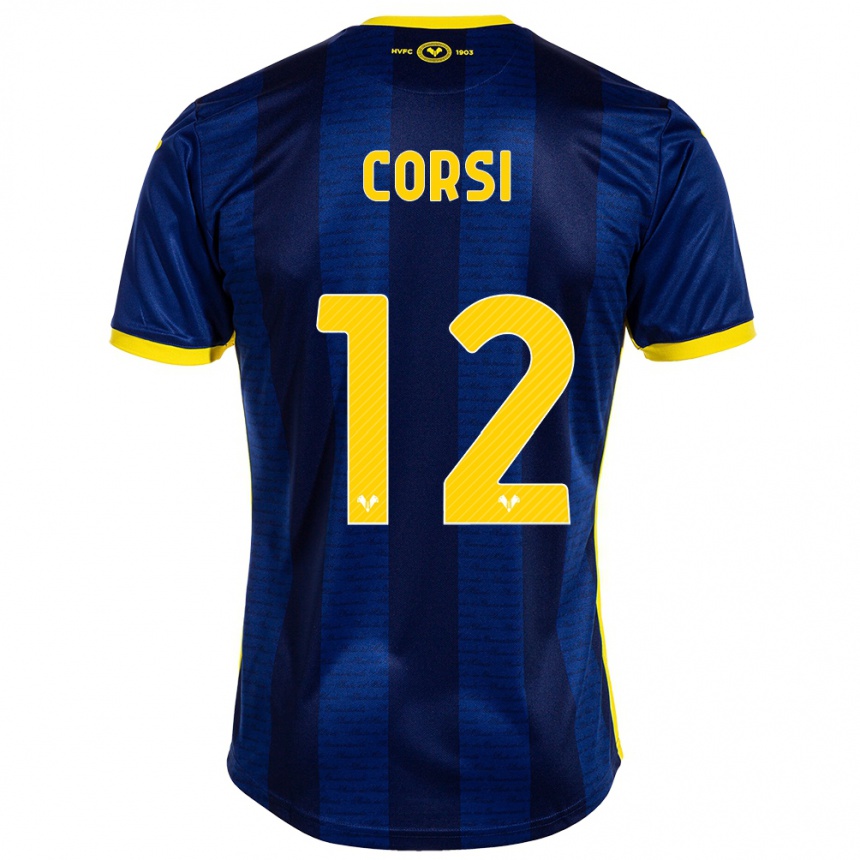 Niño Fútbol Camiseta Sara Corsi #12 Armada 1ª Equipación 2023/24