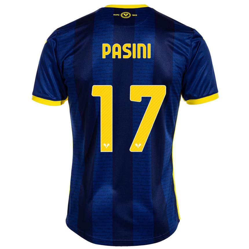 Niño Fútbol Camiseta Veronica Pasini #17 Armada 1ª Equipación 2023/24