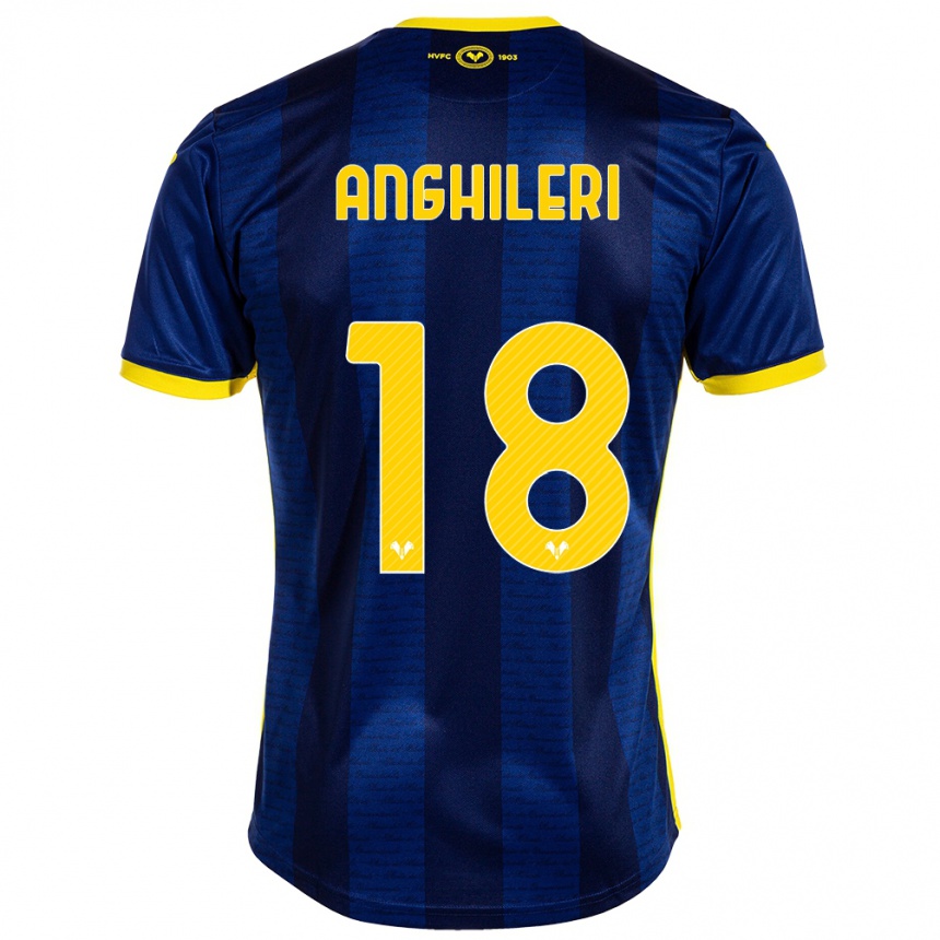 Niño Fútbol Camiseta Federica Anghileri #18 Armada 1ª Equipación 2023/24