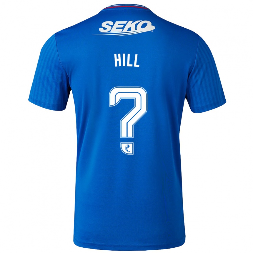 Niño Fútbol Camiseta Katherine Hill #0 Azul 1ª Equipación 2023/24