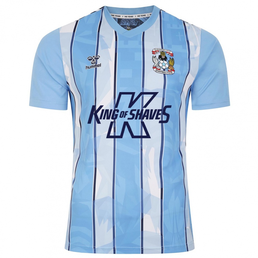 Niño Fútbol Camiseta Jake Bidwell #21 Cielo Azul 1ª Equipación 2023/24