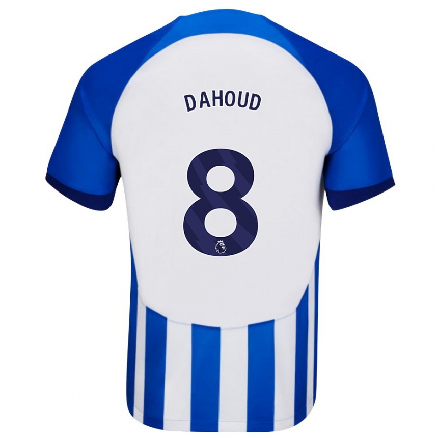 Niño Fútbol Camiseta Mahmoud Dahoud #8 Azul 1ª Equipación 2023/24