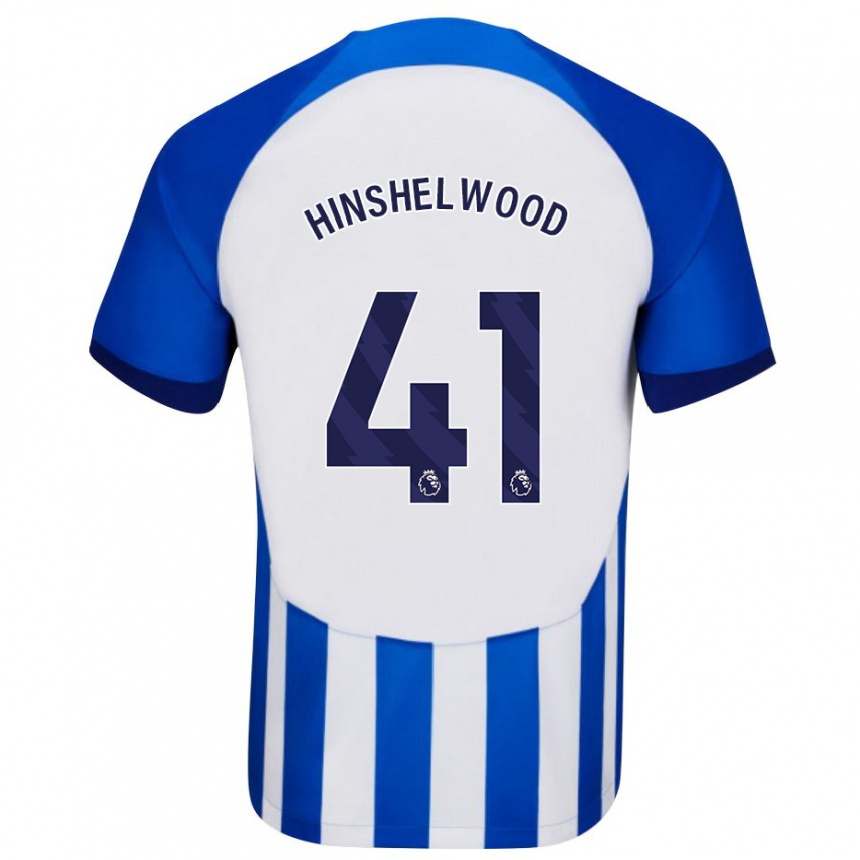 Niño Fútbol Camiseta Jack Hinshelwood #41 Azul 1ª Equipación 2023/24