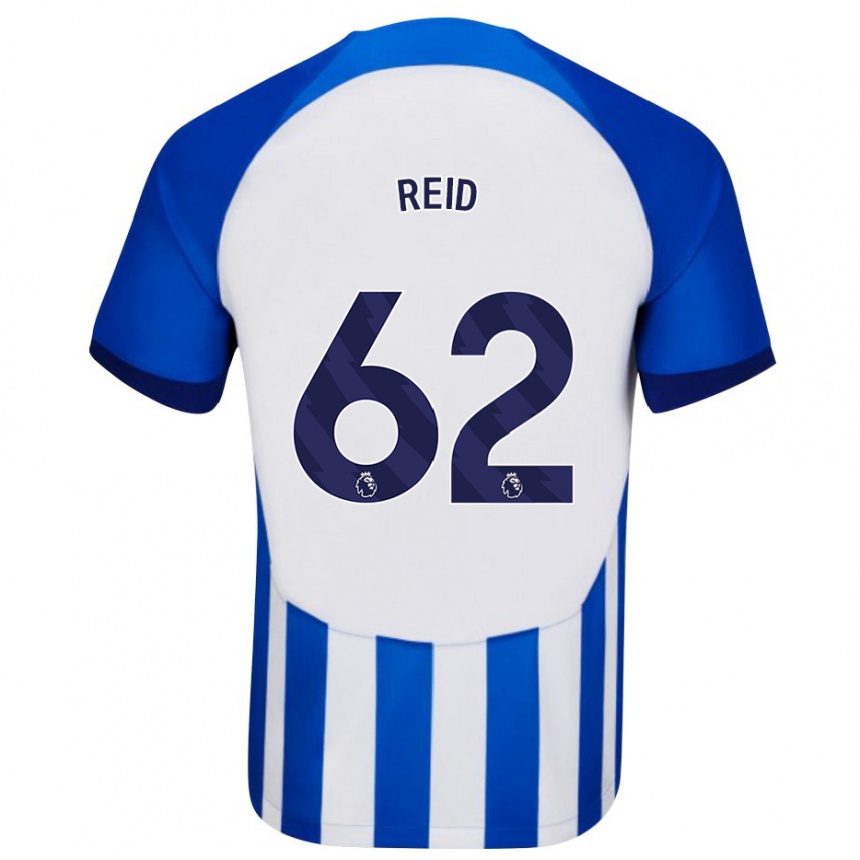 Niño Fútbol Camiseta Tommy Reid #62 Azul 1ª Equipación 2023/24