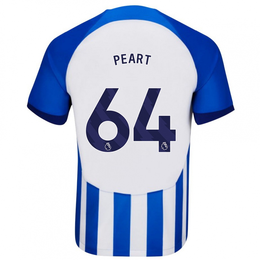 Niño Fútbol Camiseta Brody Peart #64 Azul 1ª Equipación 2023/24