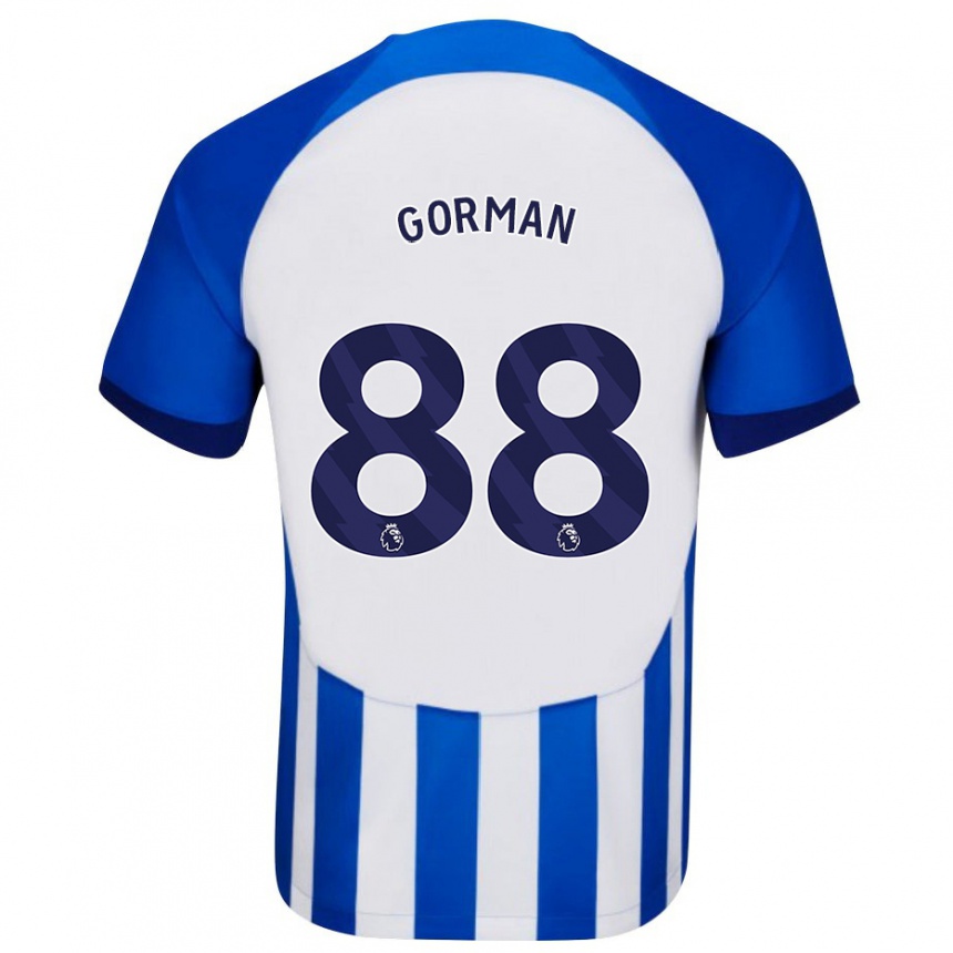 Niño Fútbol Camiseta Ronnie Gorman #88 Azul 1ª Equipación 2023/24