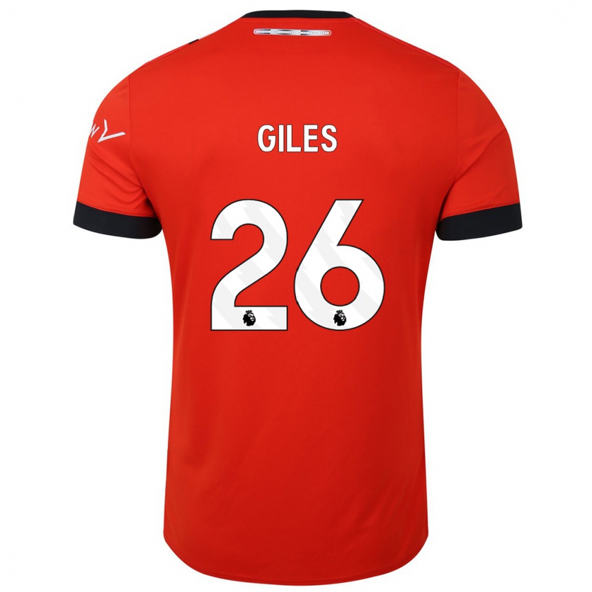 Niño Fútbol Camiseta Ryan Giles #26 Rojo 1ª Equipación 2023/24