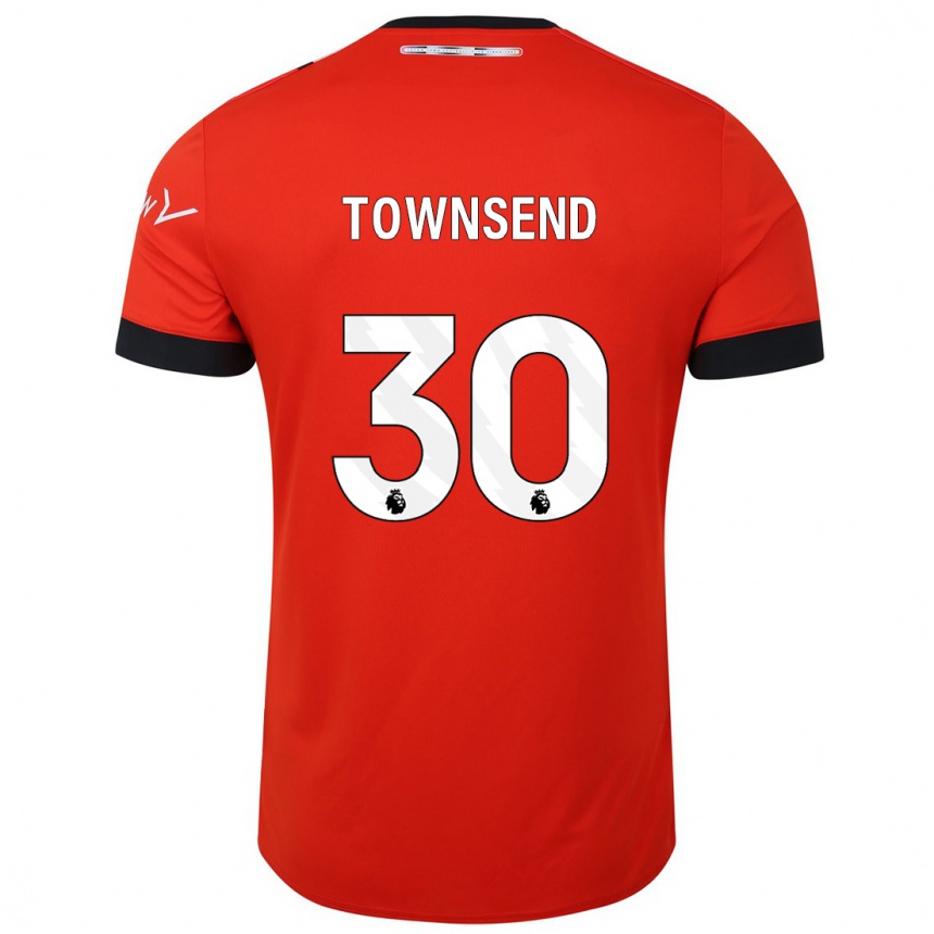 Niño Fútbol Camiseta Andros Townsend #30 Rojo 1ª Equipación 2023/24