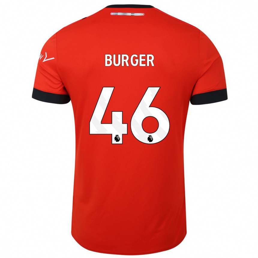 Niño Fútbol Camiseta Jake Burger #46 Rojo 1ª Equipación 2023/24