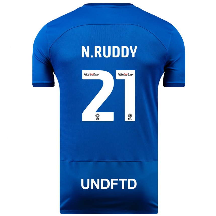 Niño Fútbol Camiseta John Ruddy #21 Azul 1ª Equipación 2023/24