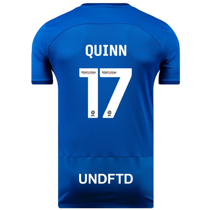 Niño Fútbol Camiseta Lucy Quinn #17 Azul 1ª Equipación 2023/24