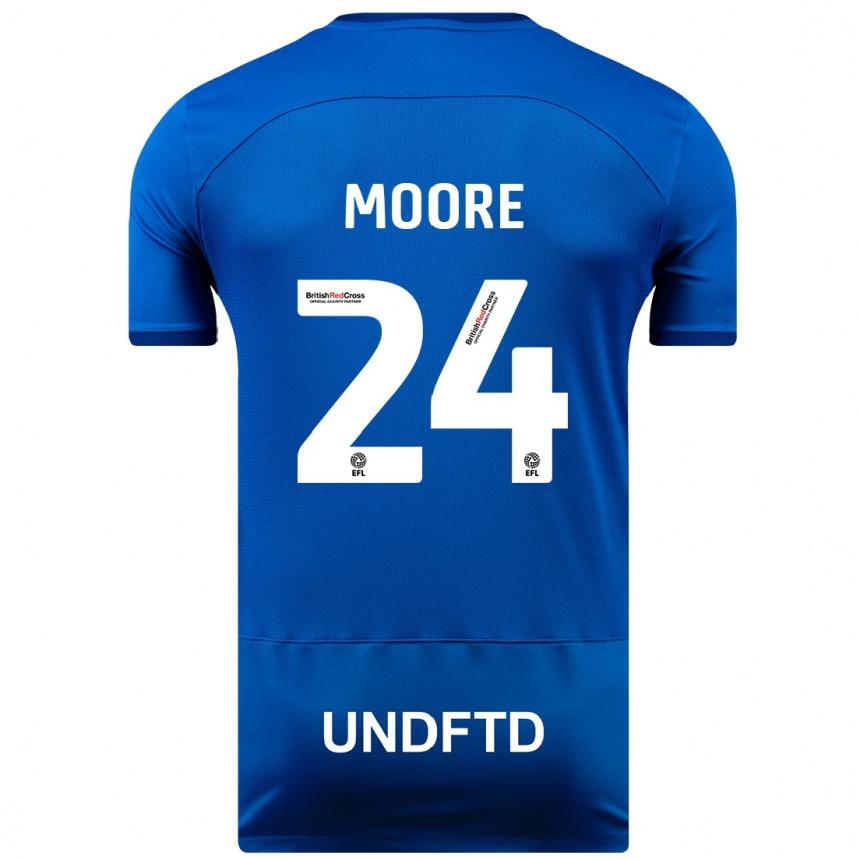 Niño Fútbol Camiseta Jade Ellis Moore #24 Azul 1ª Equipación 2023/24