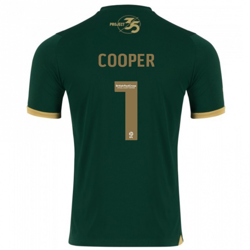 Niño Fútbol Camiseta Michael Cooper #1 Verde 1ª Equipación 2023/24