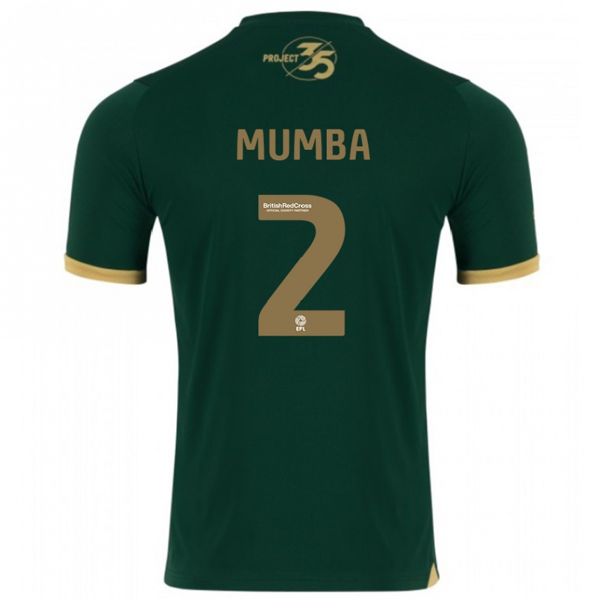 Niño Fútbol Camiseta Bali Mumba #2 Verde 1ª Equipación 2023/24