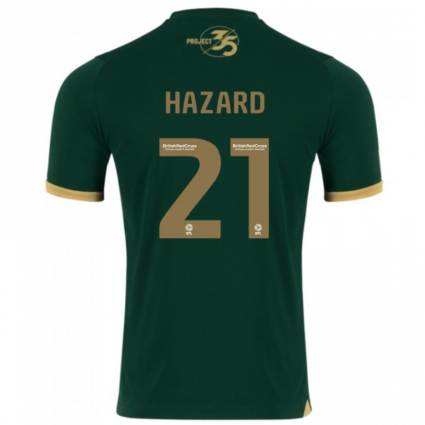 Niño Fútbol Camiseta Conor Hazard #21 Verde 1ª Equipación 2023/24