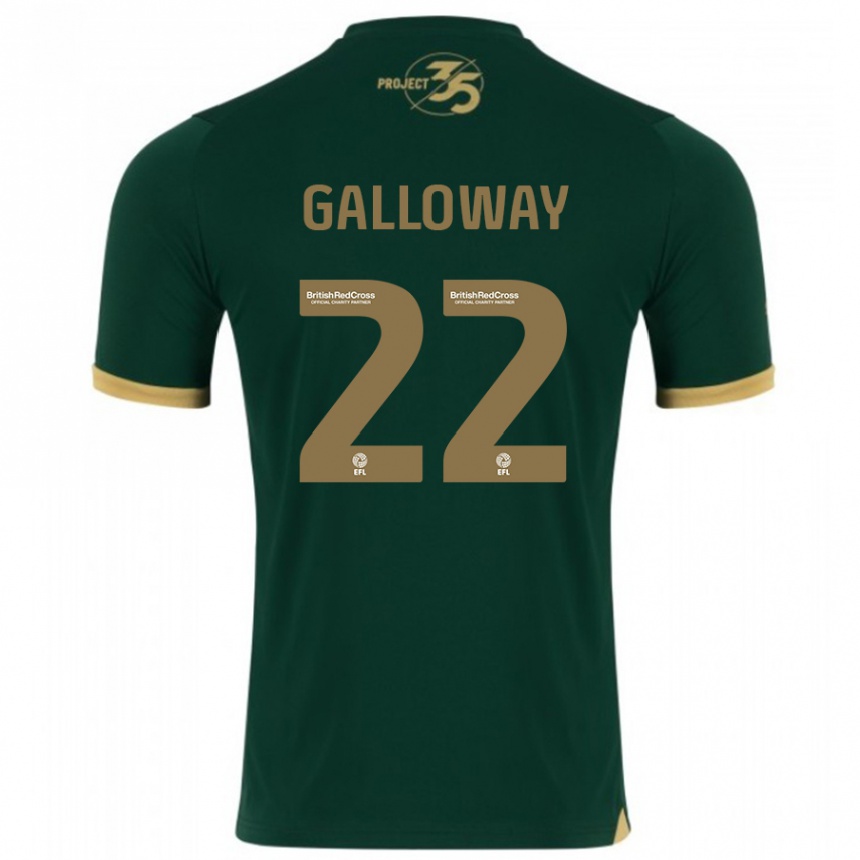 Niño Fútbol Camiseta Brendan Galloway #22 Verde 1ª Equipación 2023/24