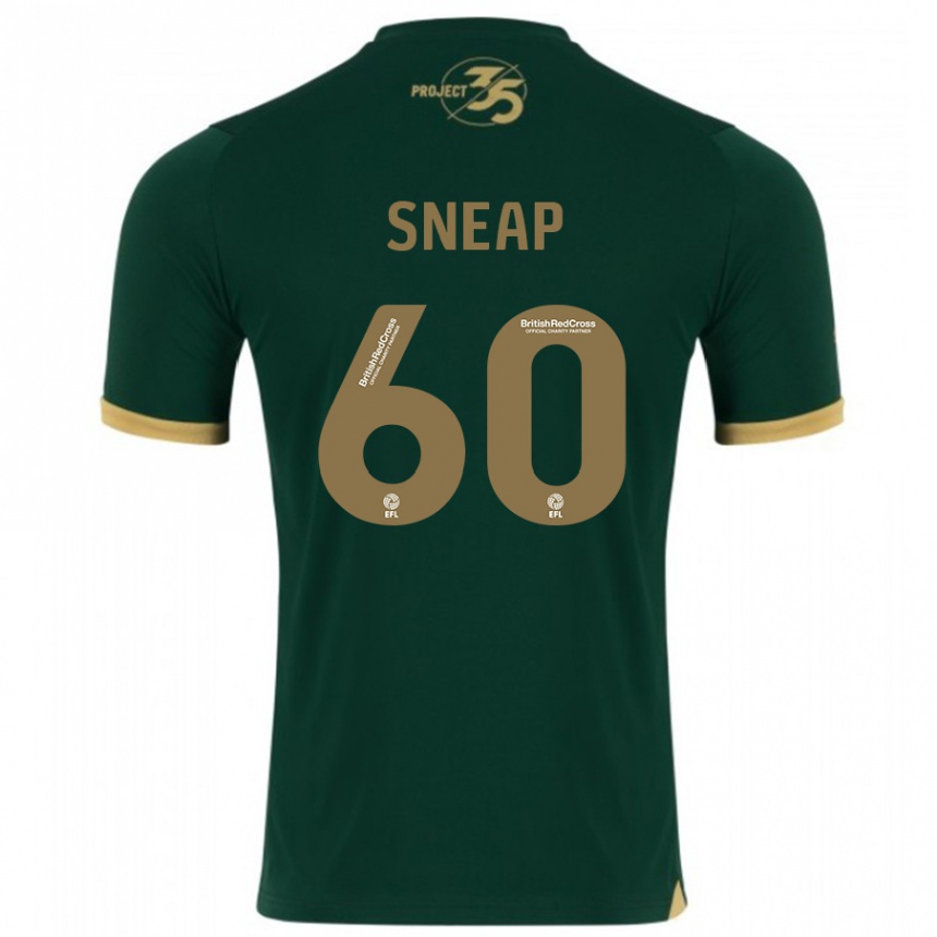 Niño Fútbol Camiseta Harley Sneap #60 Verde 1ª Equipación 2023/24