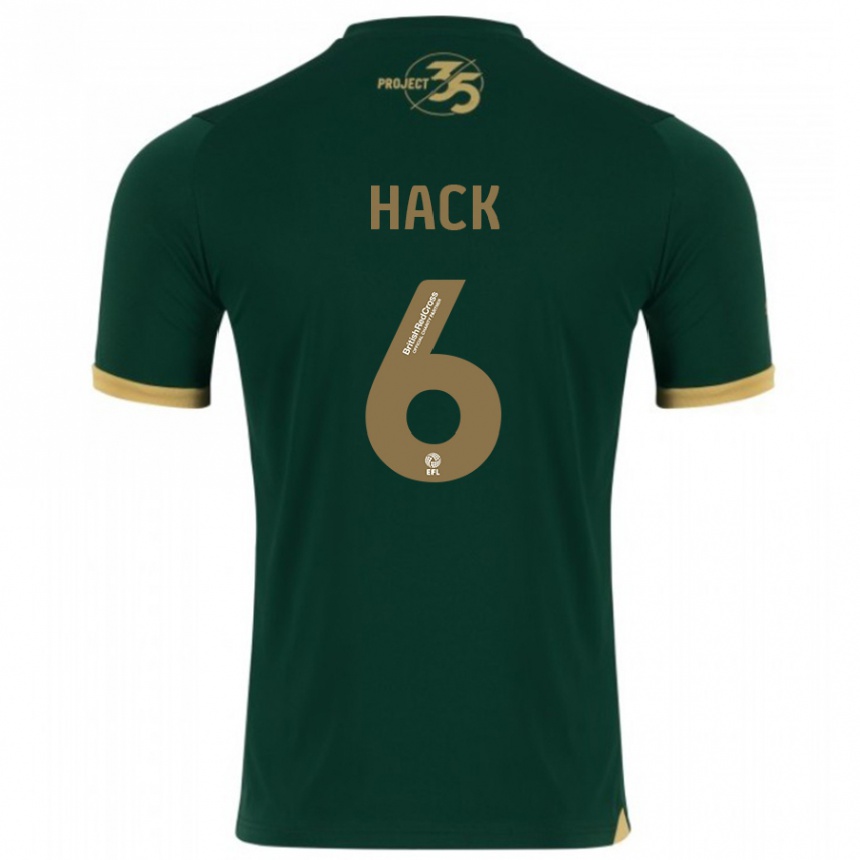 Niño Fútbol Camiseta Lucy Hack #6 Verde 1ª Equipación 2023/24