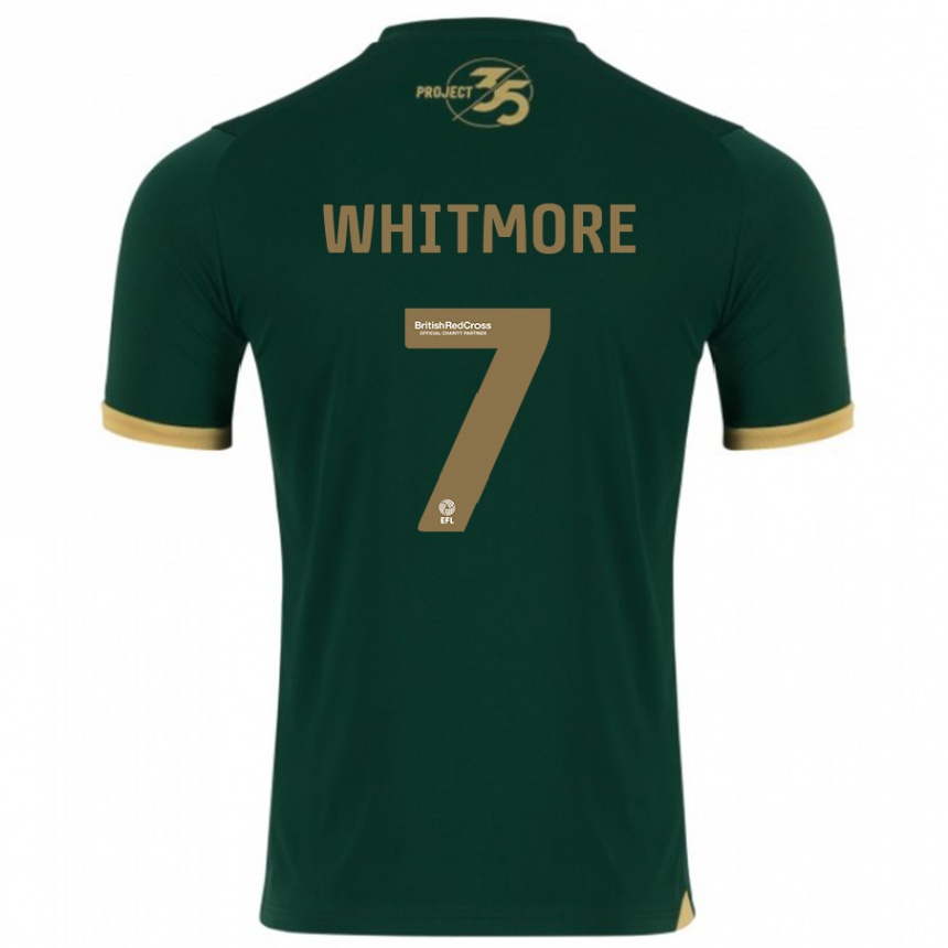 Niño Fútbol Camiseta Charlotte Whitmore #7 Verde 1ª Equipación 2023/24