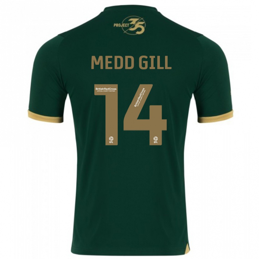 Niño Fútbol Camiseta Tamsin Medd-Gill #14 Verde 1ª Equipación 2023/24