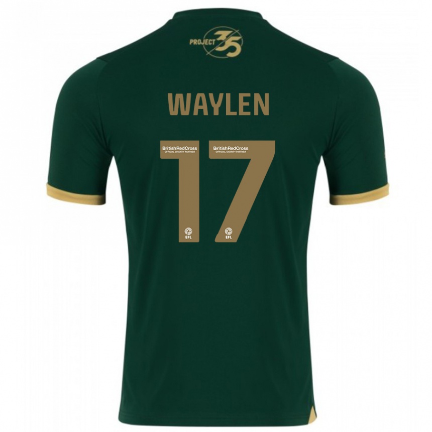 Niño Fútbol Camiseta Libby Waylen #17 Verde 1ª Equipación 2023/24