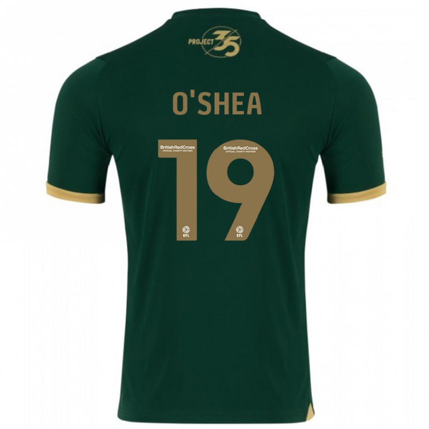 Niño Fútbol Camiseta Erin O'shea #19 Verde 1ª Equipación 2023/24