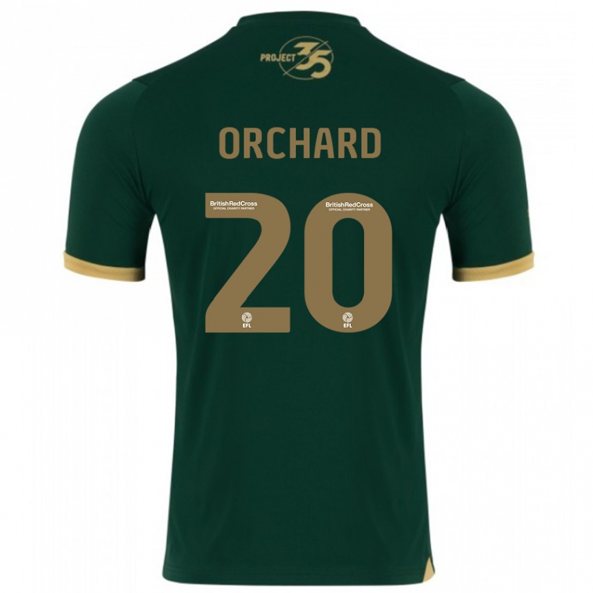 Niño Fútbol Camiseta Fern Orchard #20 Verde 1ª Equipación 2023/24