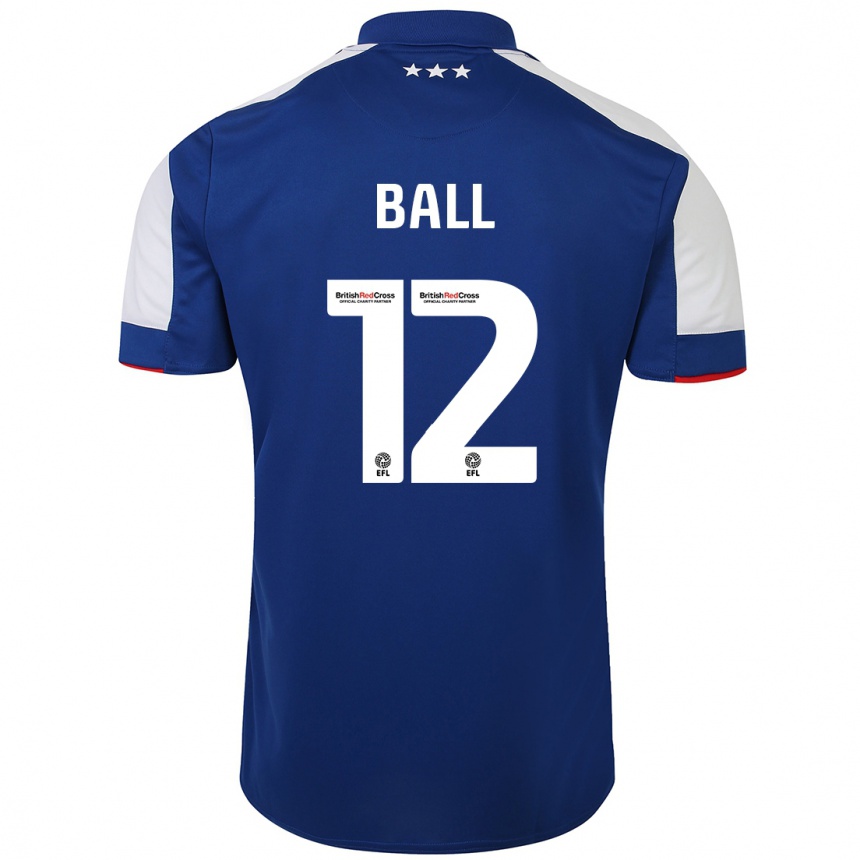 Niño Fútbol Camiseta Dominic Ball #12 Azul 1ª Equipación 2023/24