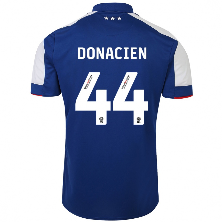 Niño Fútbol Camiseta Janoi Donacien #44 Azul 1ª Equipación 2023/24