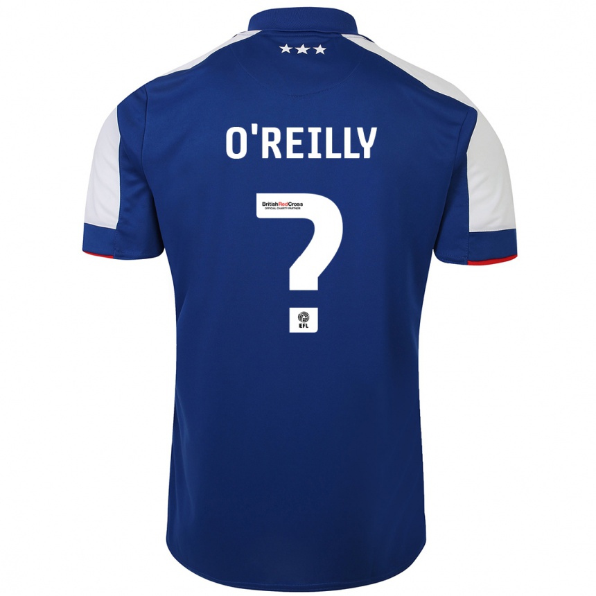 Niño Fútbol Camiseta Connor O'reilly #0 Azul 1ª Equipación 2023/24