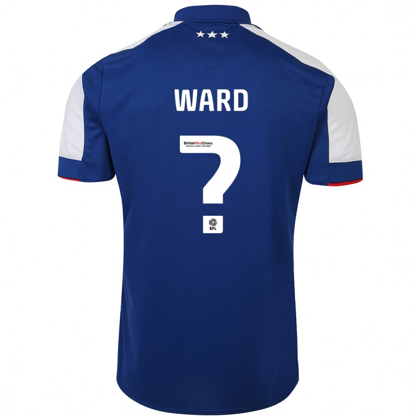 Niño Fútbol Camiseta Matt Ward #0 Azul 1ª Equipación 2023/24