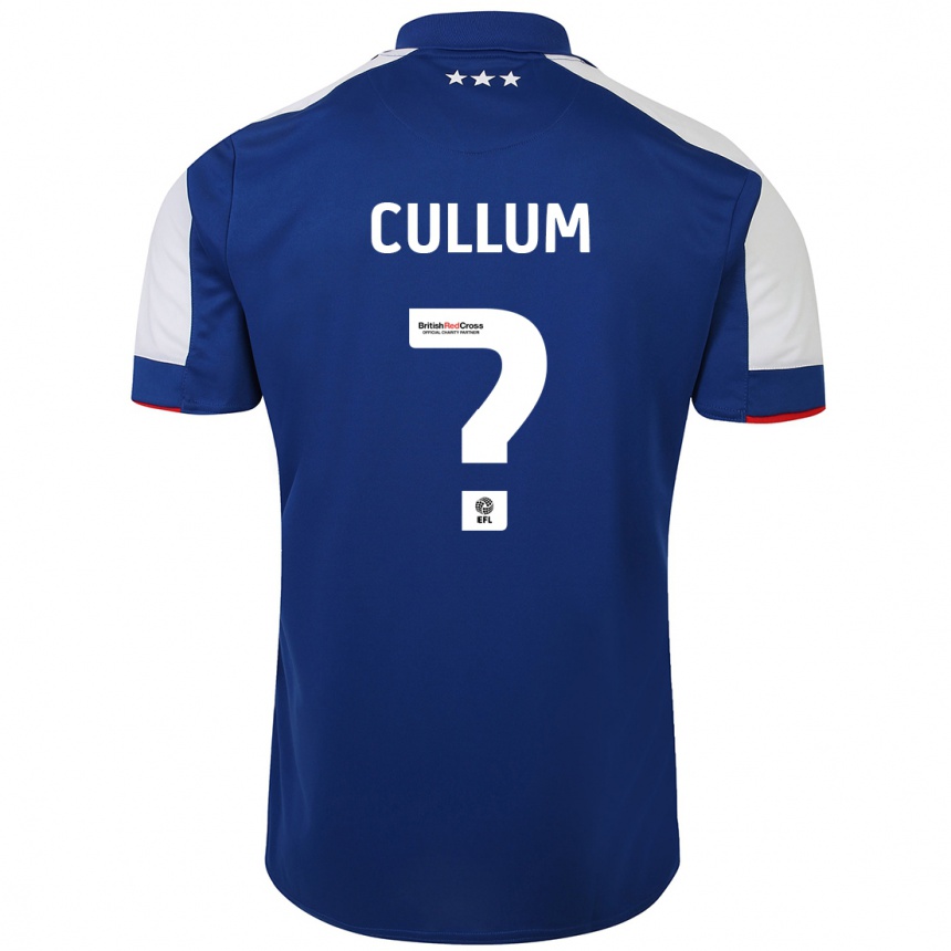 Niño Fútbol Camiseta Danny Cullum #0 Azul 1ª Equipación 2023/24