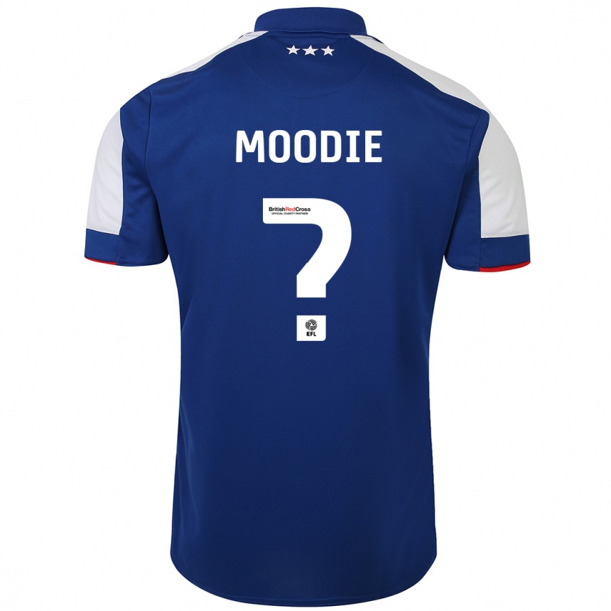 Niño Fútbol Camiseta Paul Moodie #0 Azul 1ª Equipación 2023/24