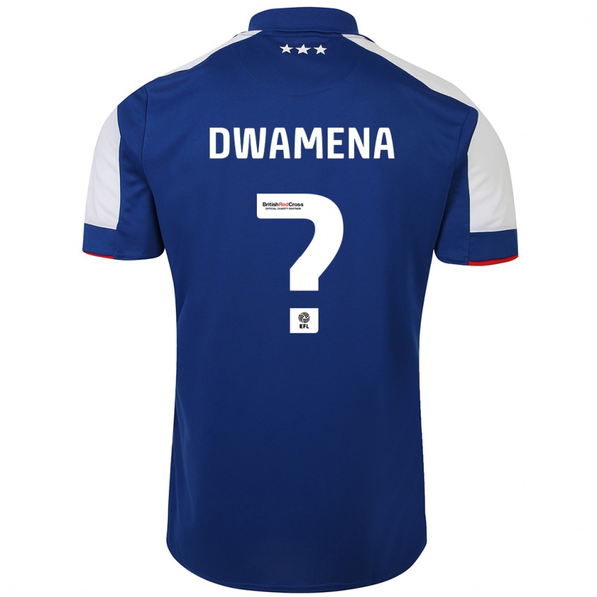 Niño Fútbol Camiseta Nick Nkansa-Dwamena #0 Azul 1ª Equipación 2023/24