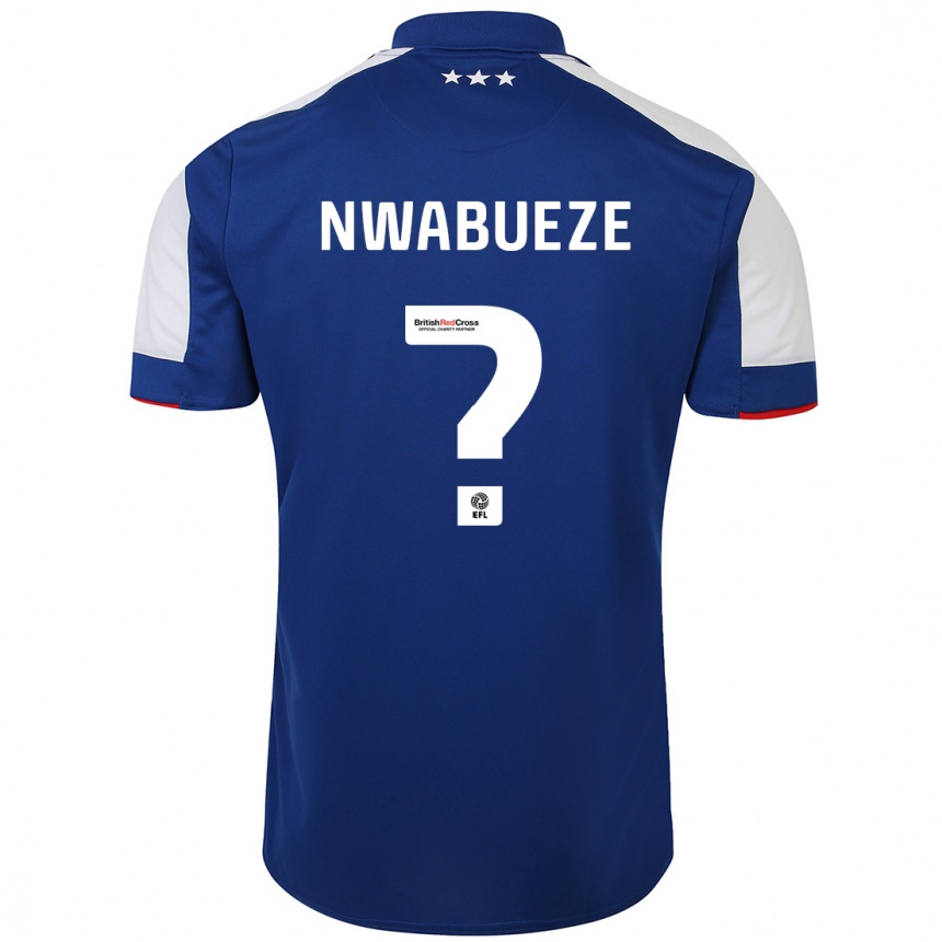 Niño Fútbol Camiseta Jesse Nwabueze #0 Azul 1ª Equipación 2023/24