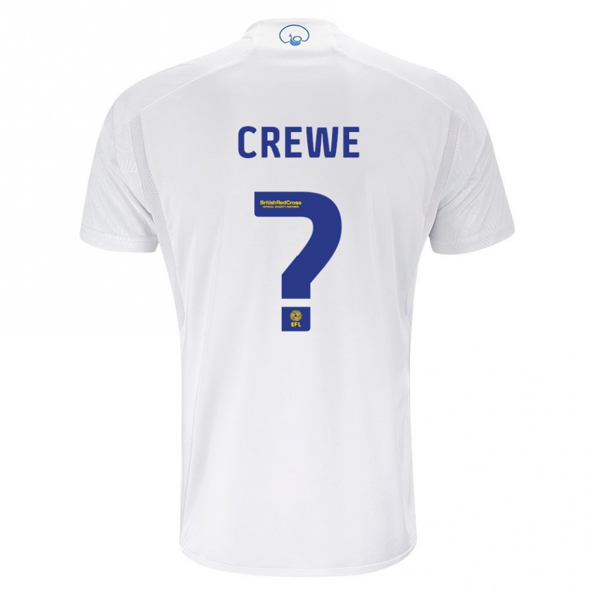 Niño Fútbol Camiseta Charlie Crewe #0 Blanco 1ª Equipación 2023/24