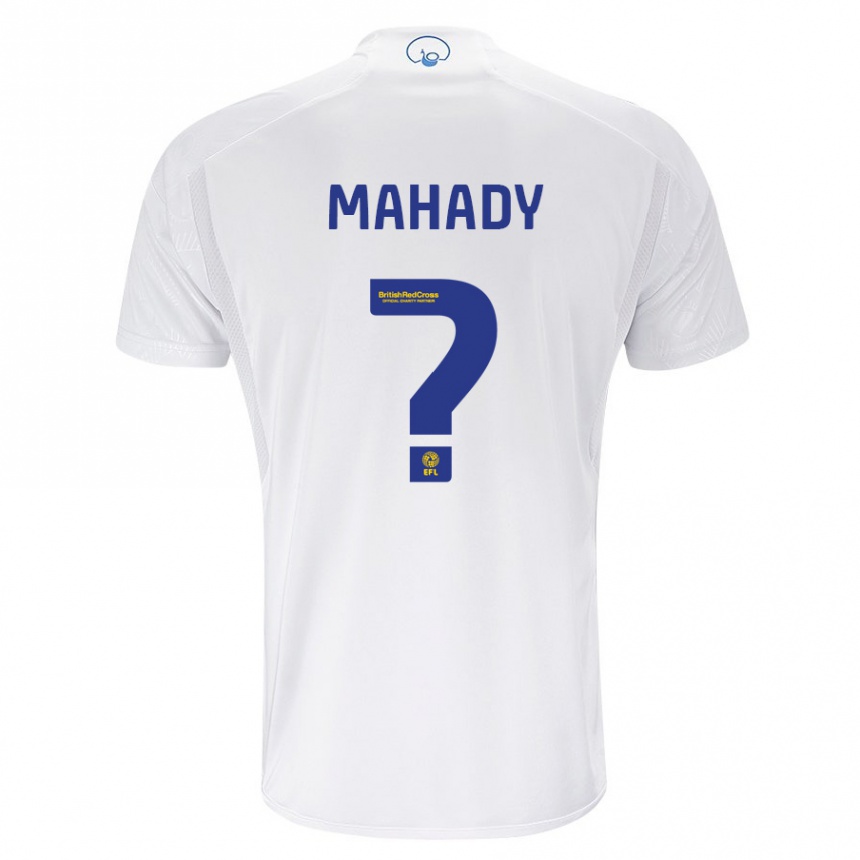 Niño Fútbol Camiseta Rory Mahady #0 Blanco 1ª Equipación 2023/24