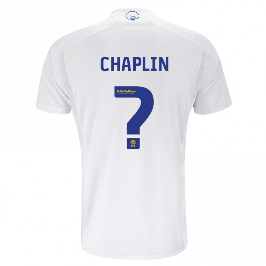 Niño Fútbol Camiseta Rhys Chadwick-Chaplin #0 Blanco 1ª Equipación 2023/24