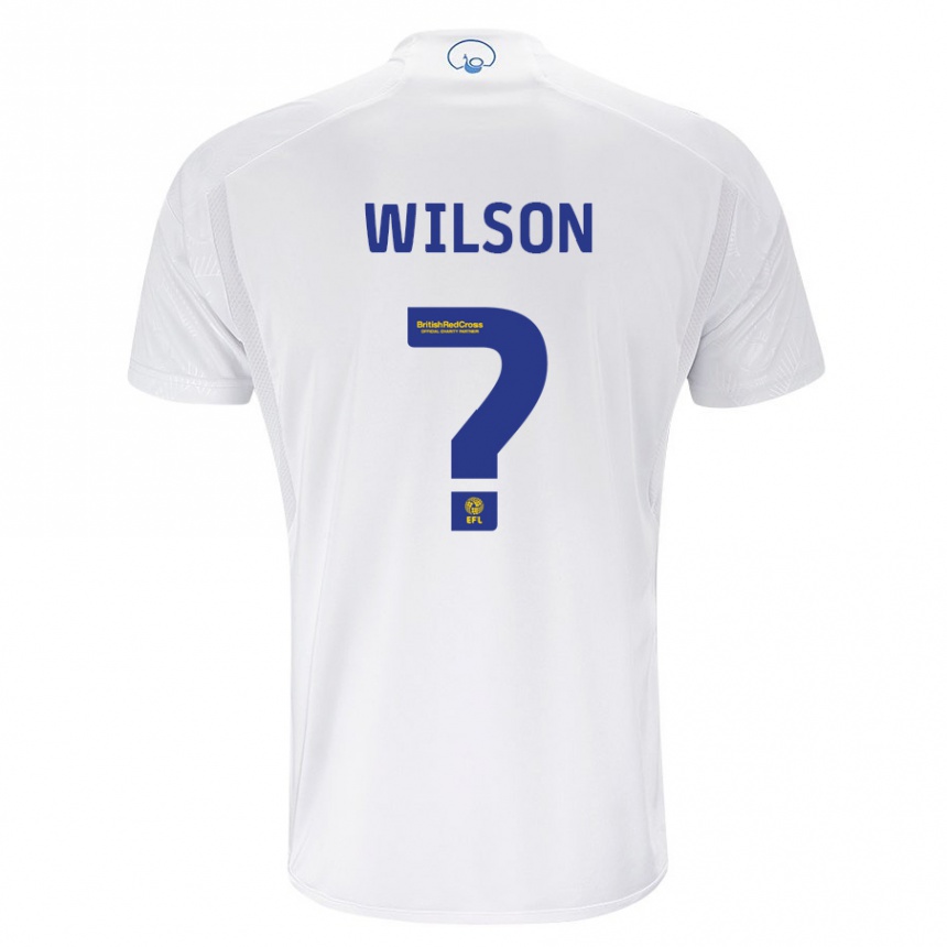 Niño Fútbol Camiseta Marley Wilson #0 Blanco 1ª Equipación 2023/24