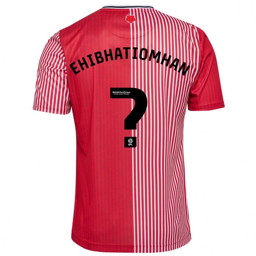 Niño Fútbol Camiseta Princewill Ehibhatiomhan #0 Rojo 1ª Equipación 2023/24