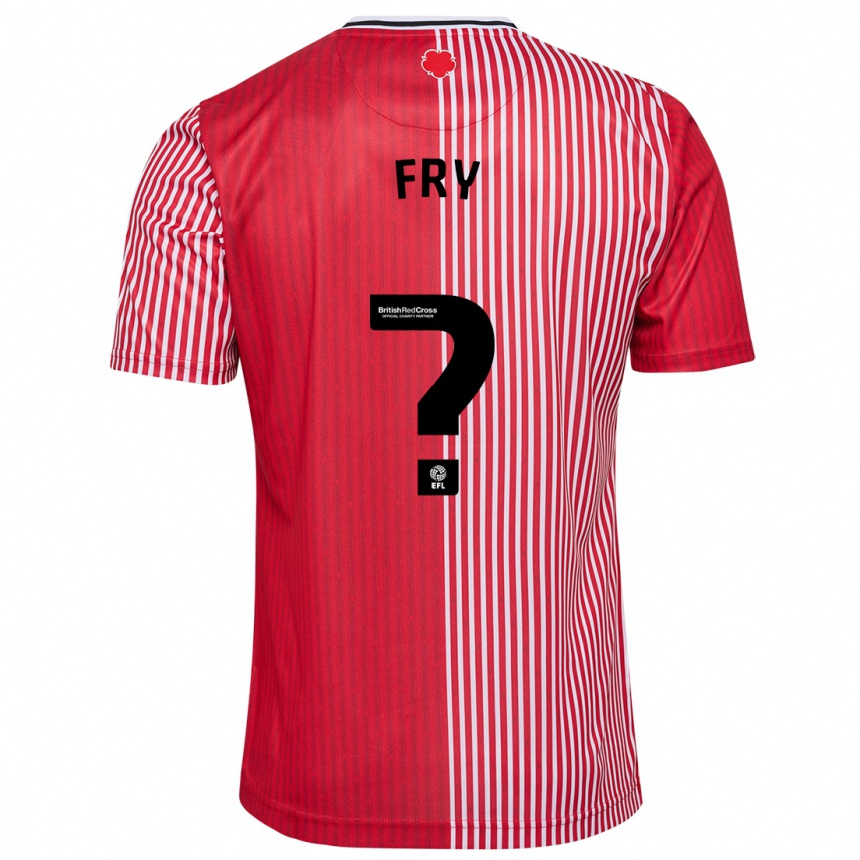 Niño Fútbol Camiseta Max Fry #0 Rojo 1ª Equipación 2023/24